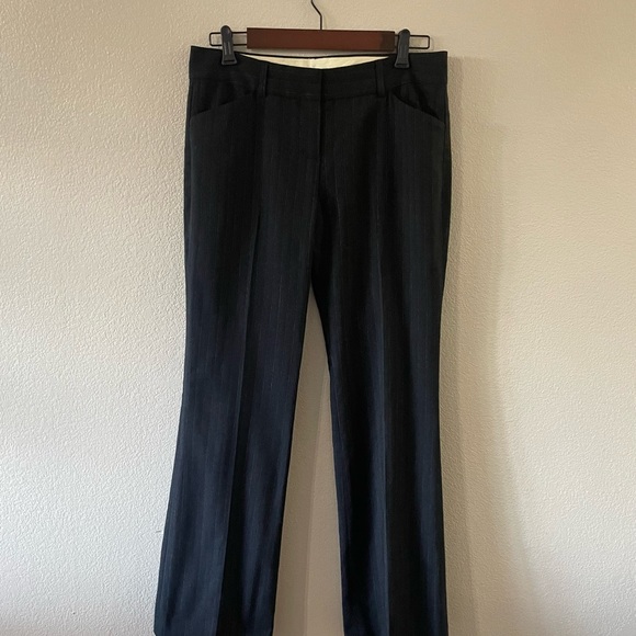 Theory Pinstriped Wide Leg Pants - Picture 12 of 13